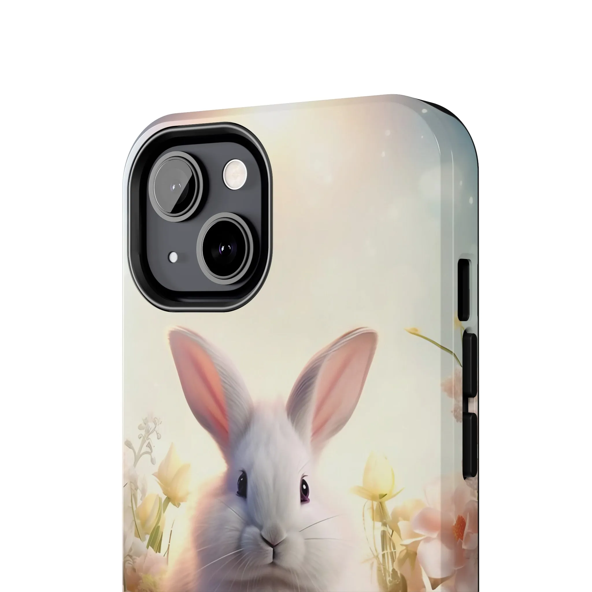 Easter Bunny Pattern Design Tough Phone Case compatible with a large variety of iPhone models, Gift, Phone Case