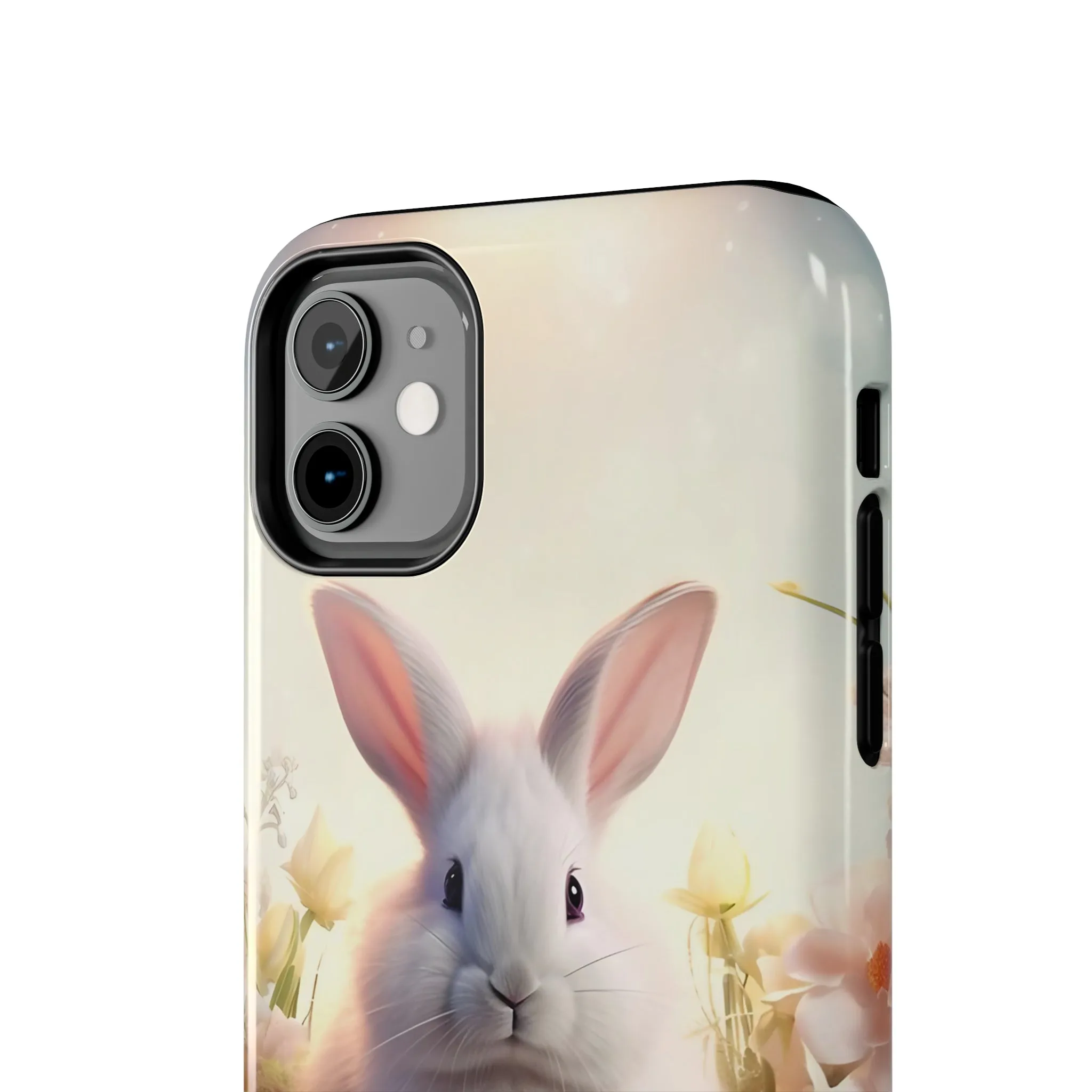 Easter Bunny Pattern Design Tough Phone Case compatible with a large variety of iPhone models, Gift, Phone Case