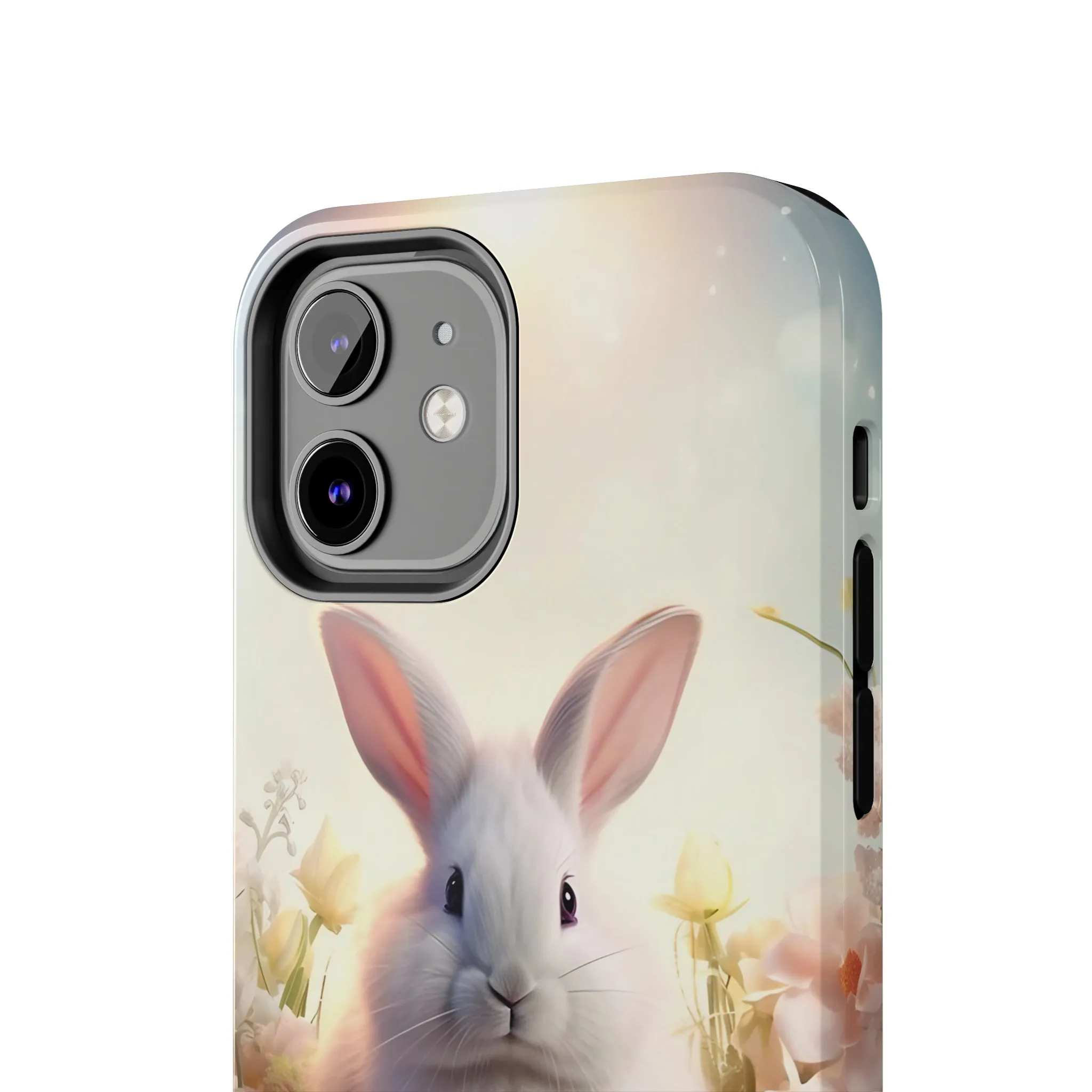 Easter Bunny Pattern Design Tough Phone Case compatible with a large variety of iPhone models, Gift, Phone Case