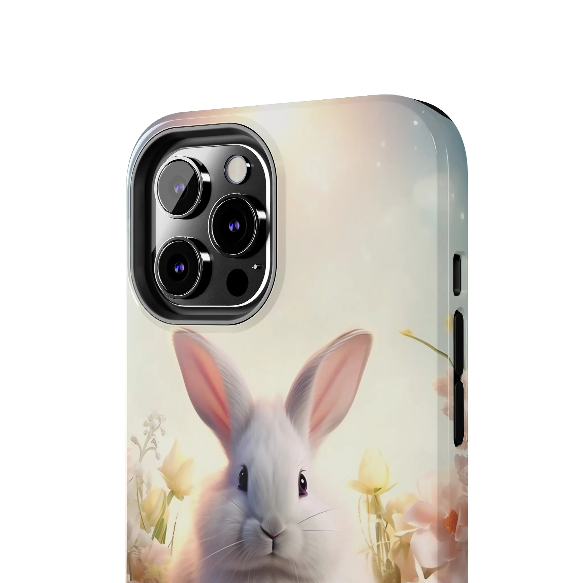 Easter Bunny Pattern Design Tough Phone Case compatible with a large variety of iPhone models, Gift, Phone Case