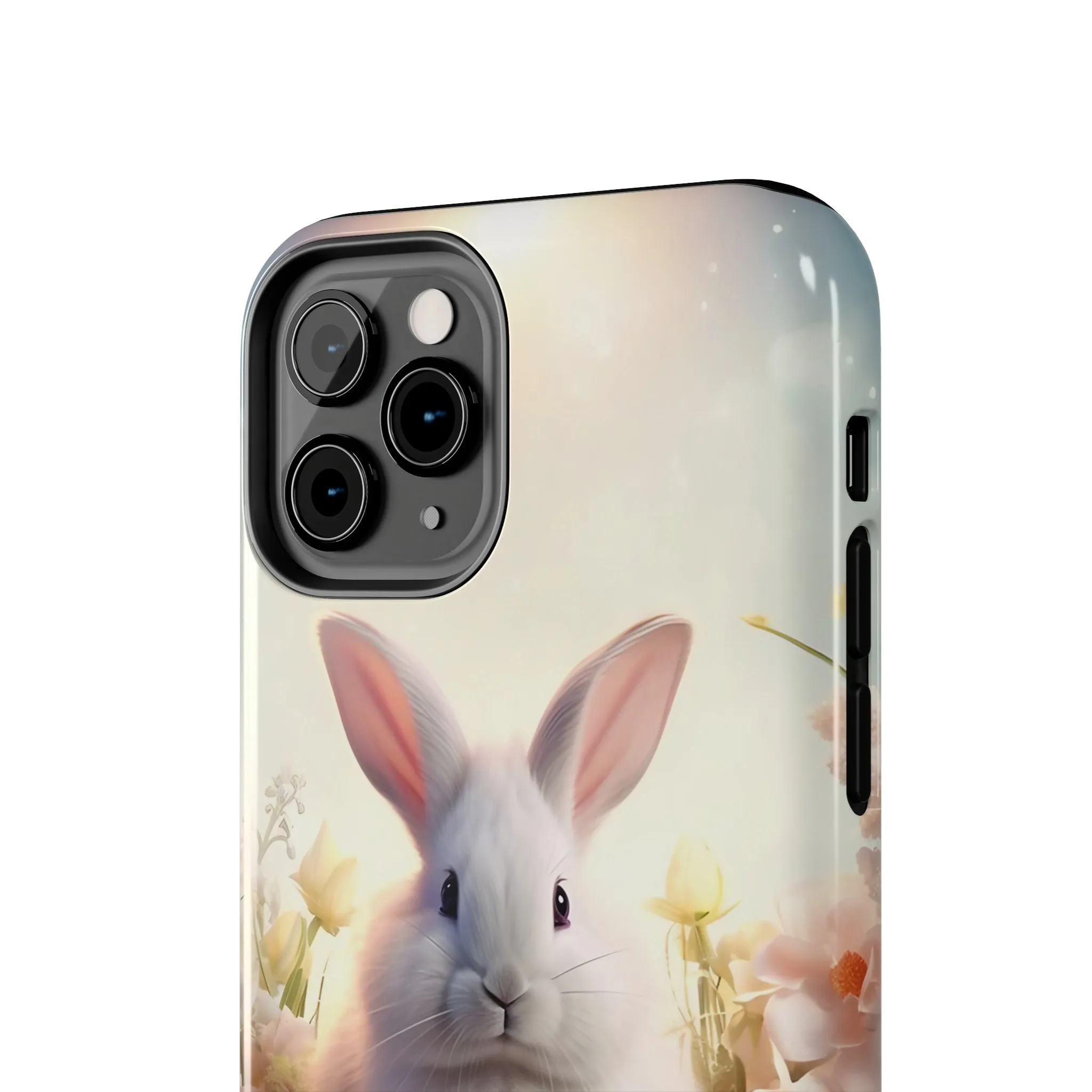 Easter Bunny Pattern Design Tough Phone Case compatible with a large variety of iPhone models, Gift, Phone Case