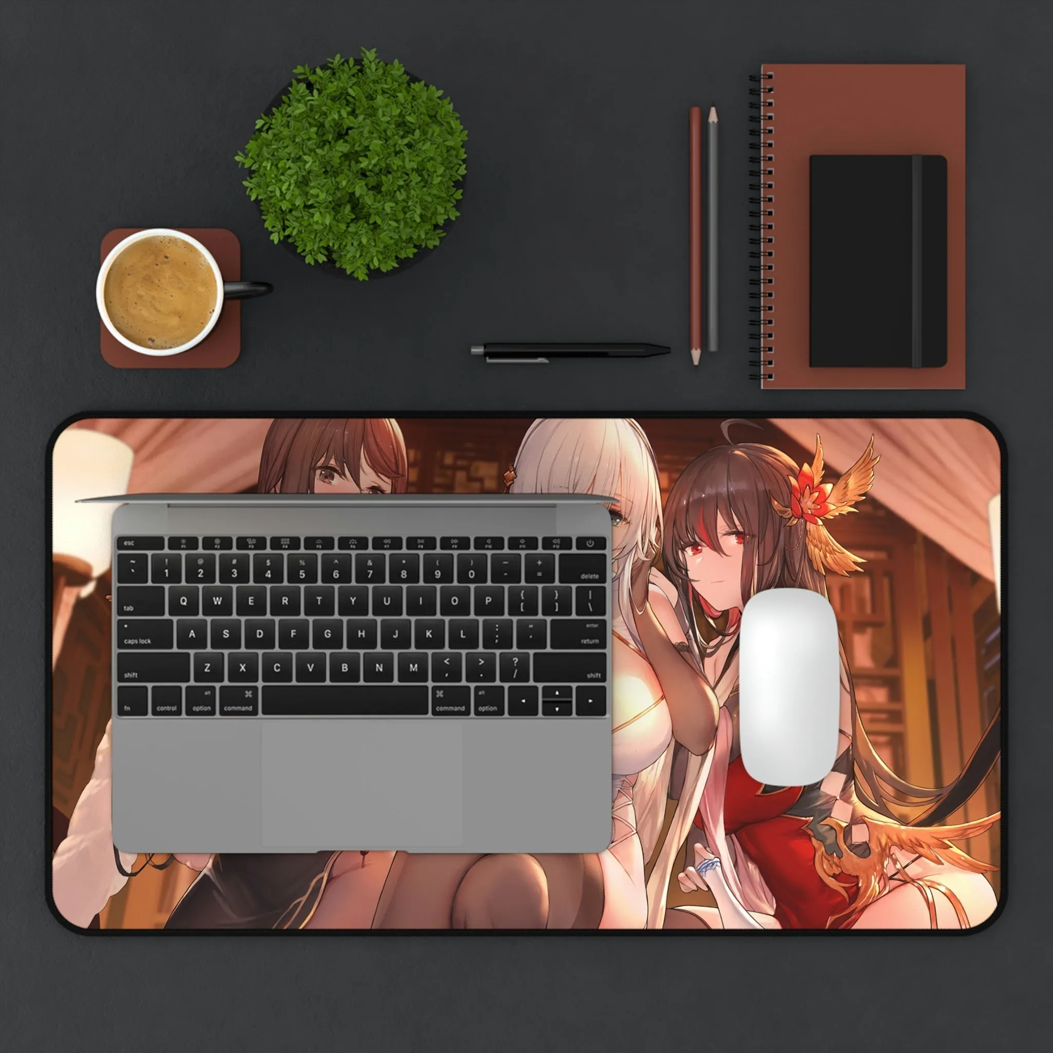 Fate Grand Order Anastasia Yu Mei Ren and Liu Xiu Desk Mat - Non Slip Mousepad