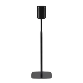 Flexson Adjustable Floor Stand For Sonos One Or Play:1 (Pair, Black)