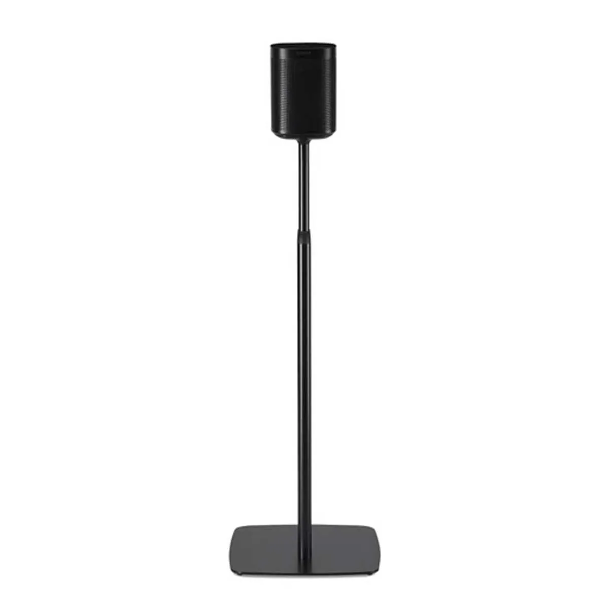 Flexson Adjustable Floor Stand For Sonos One Or Play:1 (Pair, Black)