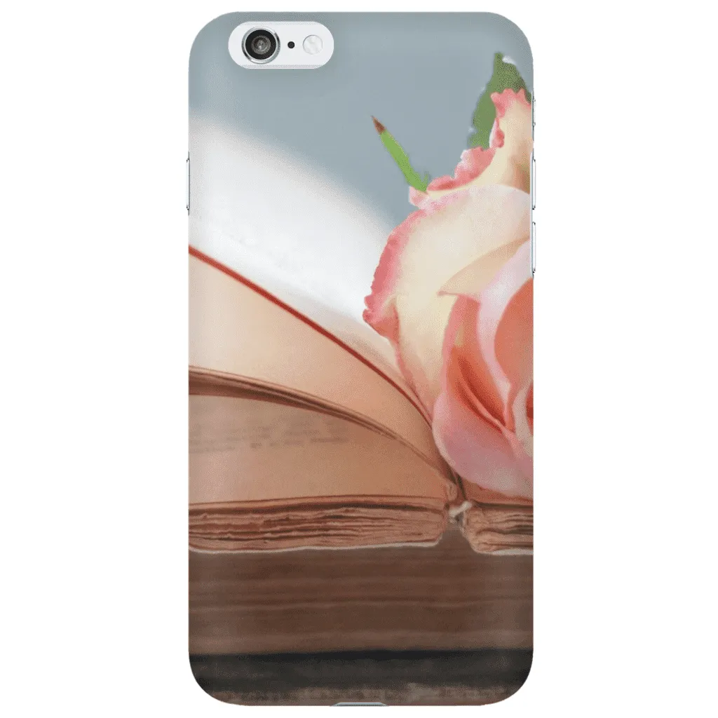 Flower on Book Phone Cases