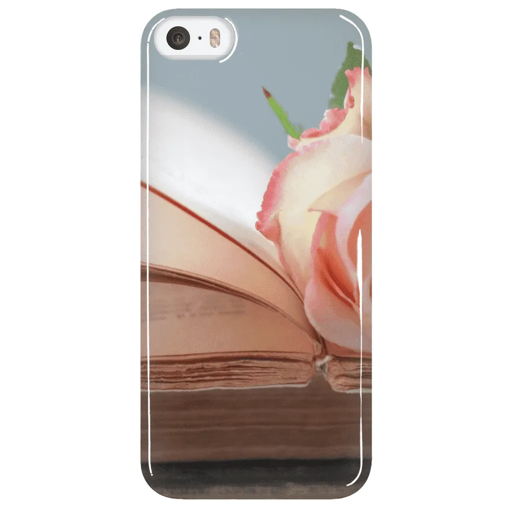 Flower on Book Phone Cases