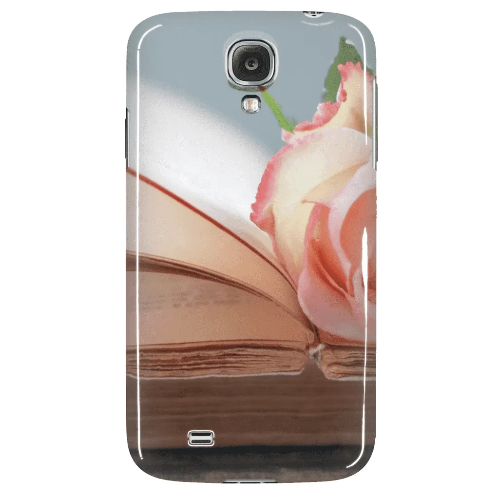 Flower on Book Phone Cases