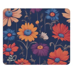 Fun Wildflowers, Computer Mouse Pad - for Home or Office