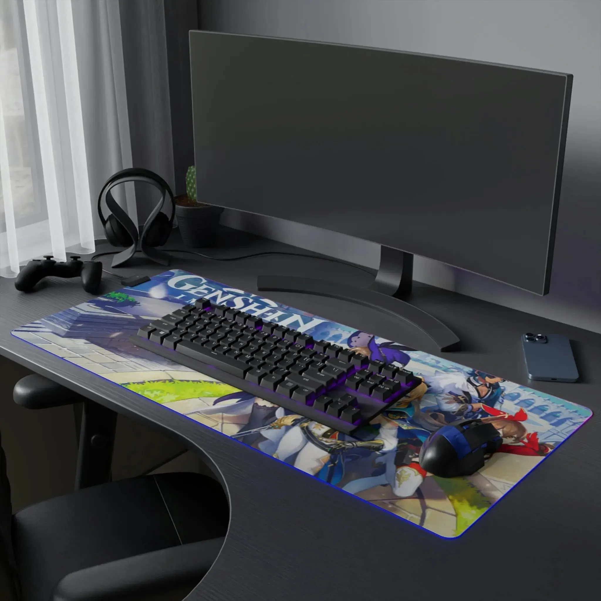 Gaming Mouse Pad Genshin Impact