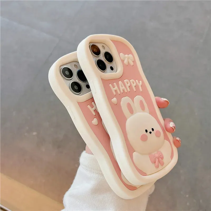 Happy Bunny iPhone Case