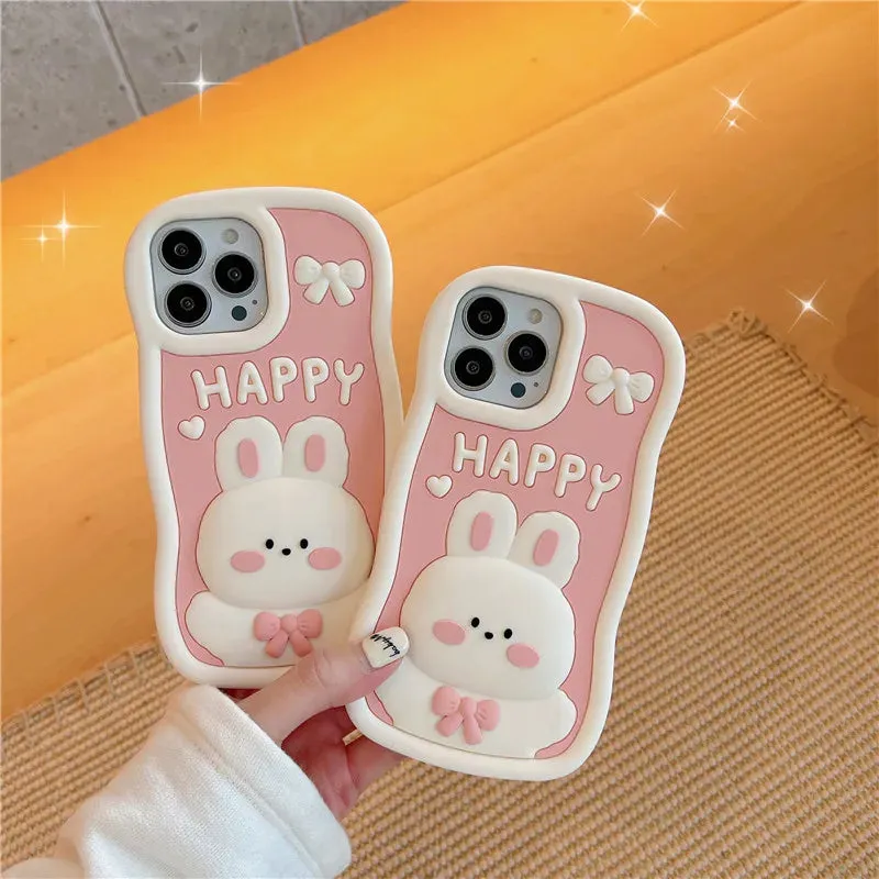 Happy Bunny iPhone Case