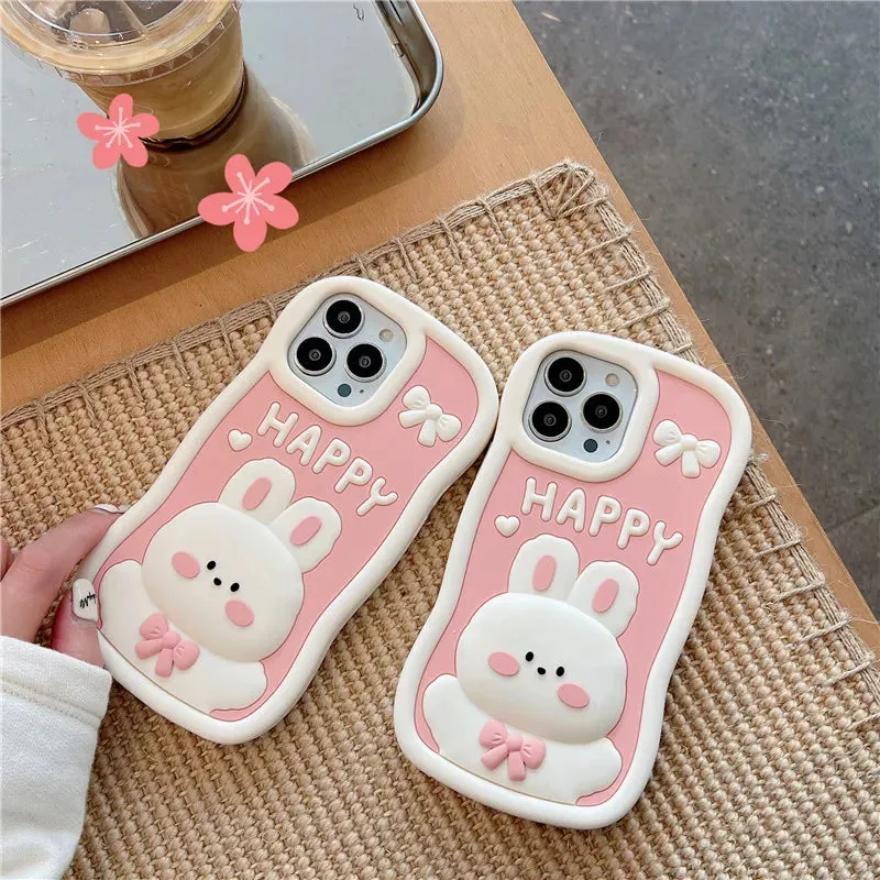 Happy Bunny iPhone Case