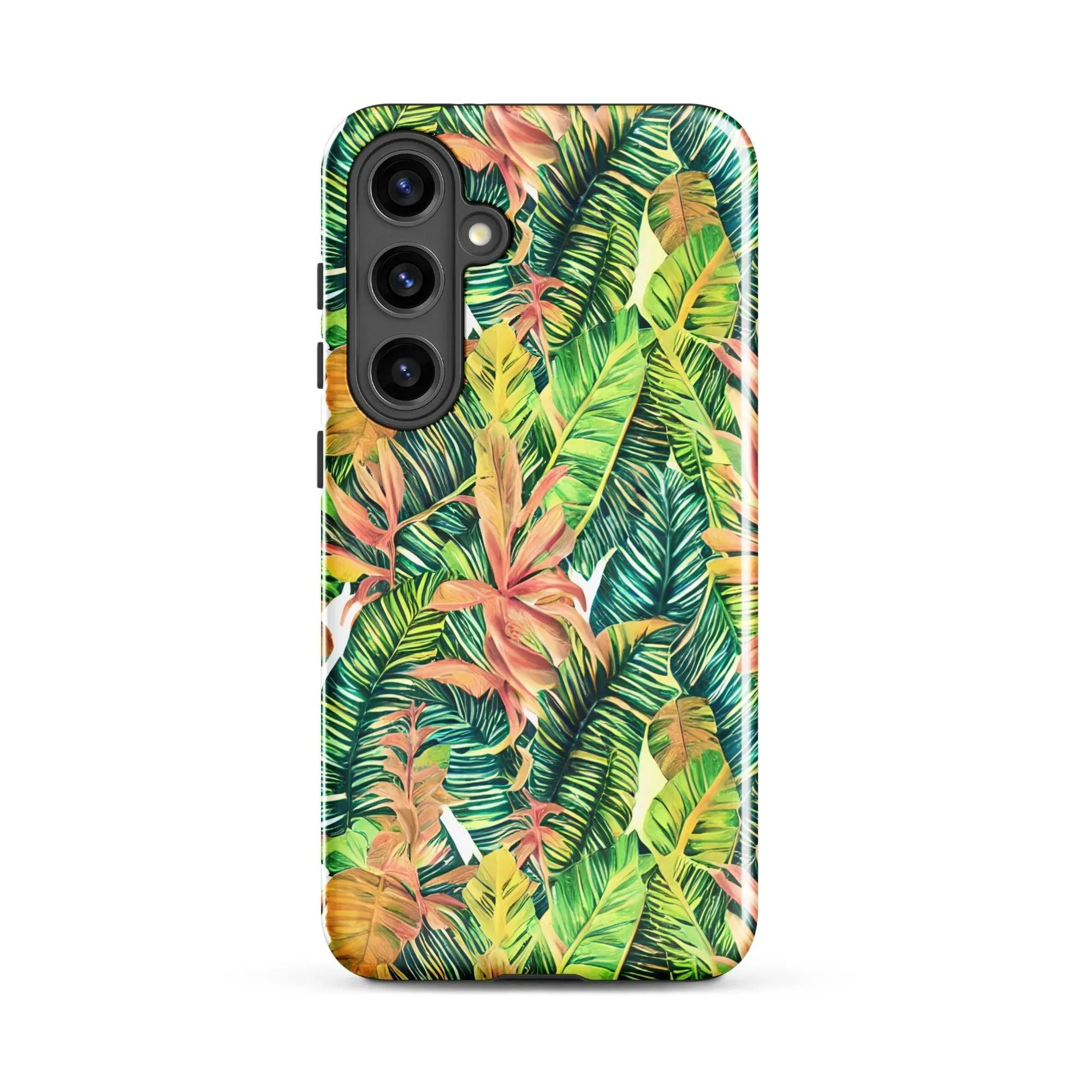 Hawaiian Tropical Leaves Tough Samsung® Case