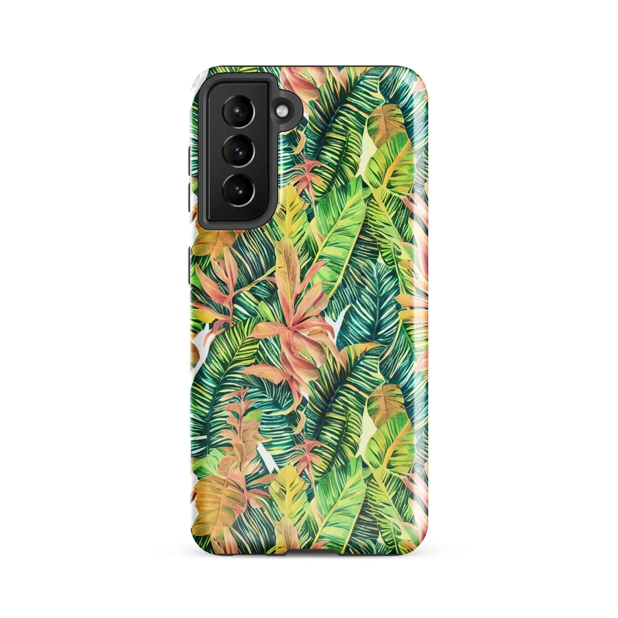 Hawaiian Tropical Leaves Tough Samsung® Case