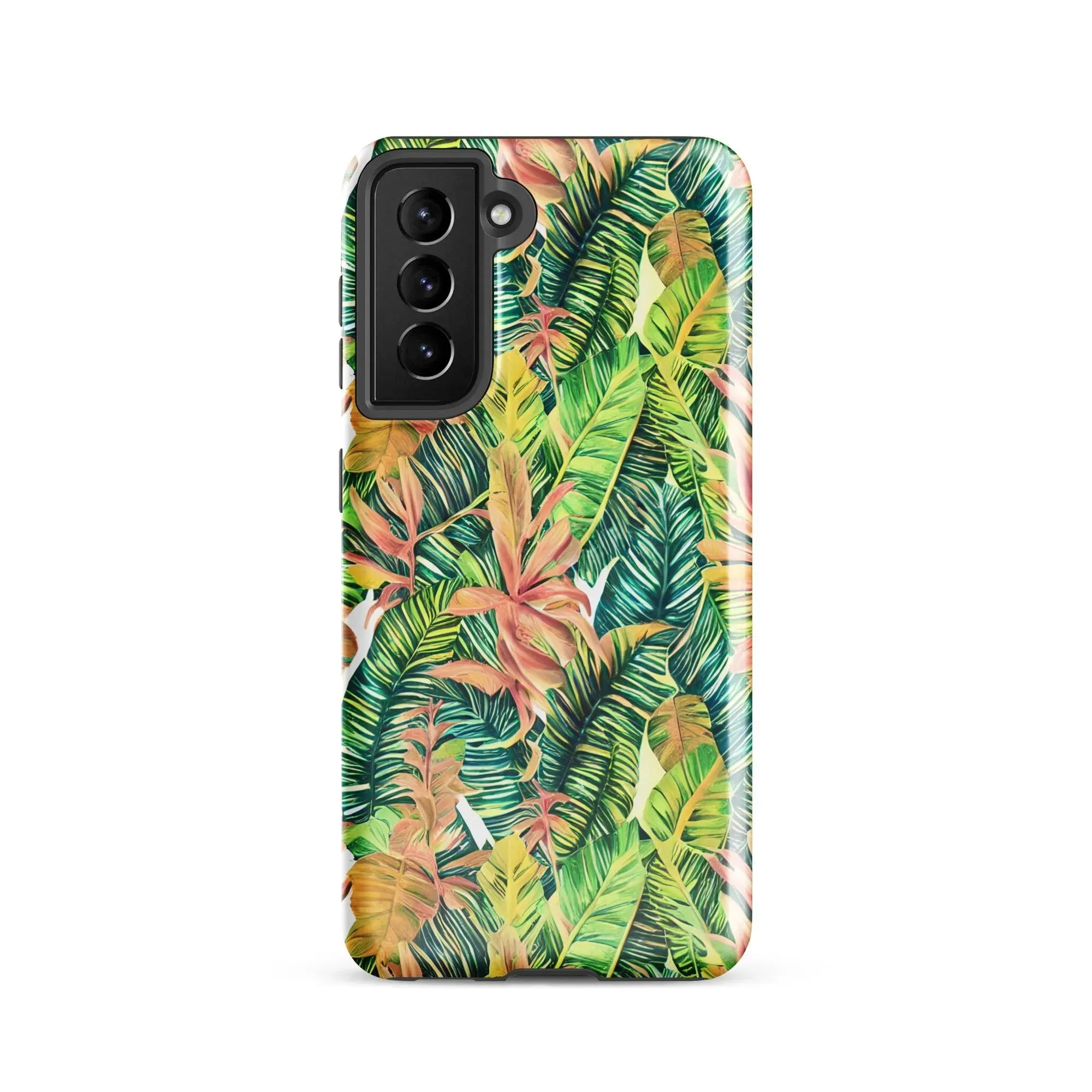 Hawaiian Tropical Leaves Tough Samsung® Case