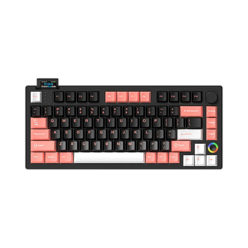 HELLOGANSS XS 75T LCD Three-Mode Mechanical Keyboard