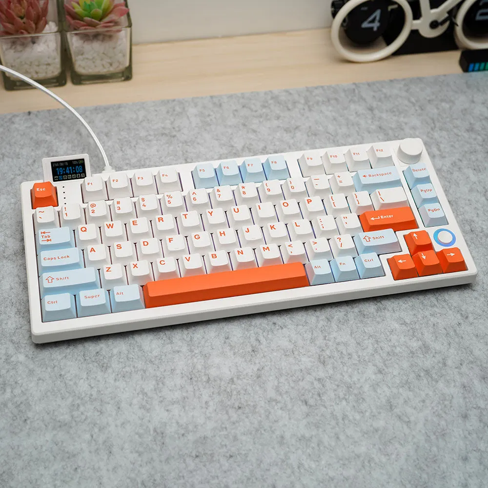 HELLOGANSS XS 75T LCD Three-Mode Mechanical Keyboard