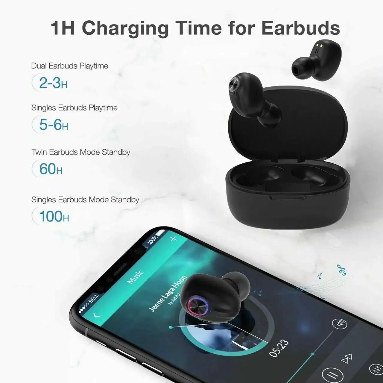 HydroPulse TWS Bluetooth Earbuds: Elevate Your Audio Experience