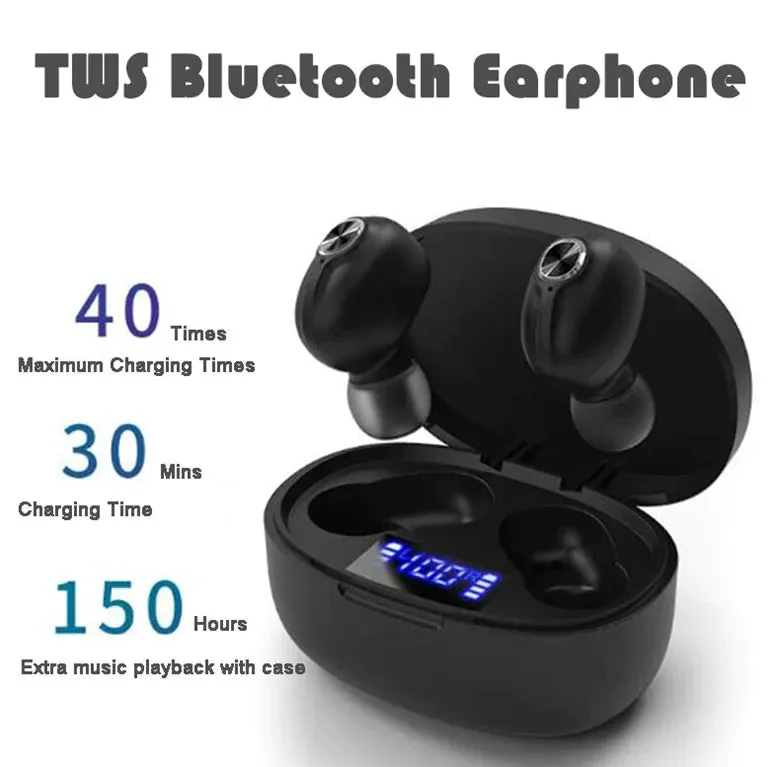 HydroPulse TWS Bluetooth Earbuds: Elevate Your Audio Experience