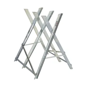 Ironton Adjustable Steel Sawhorse | 330-Lb. Capacity