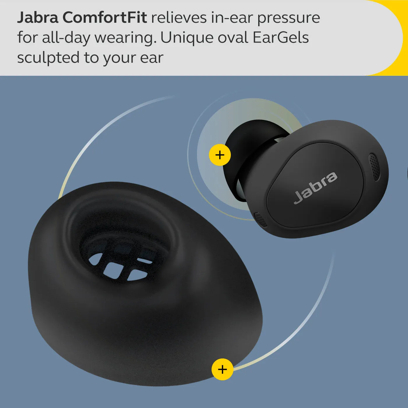 Jabra Elite 10 In-Ear Earbuds - Gloss Black | 100-99280904-99