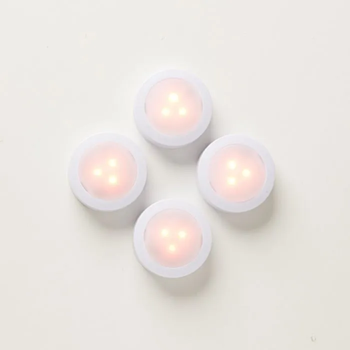 JML Mood Magic Beat Sound-responsive Remote-controlled Wireless LED Lights - Pack of 4 | A001884