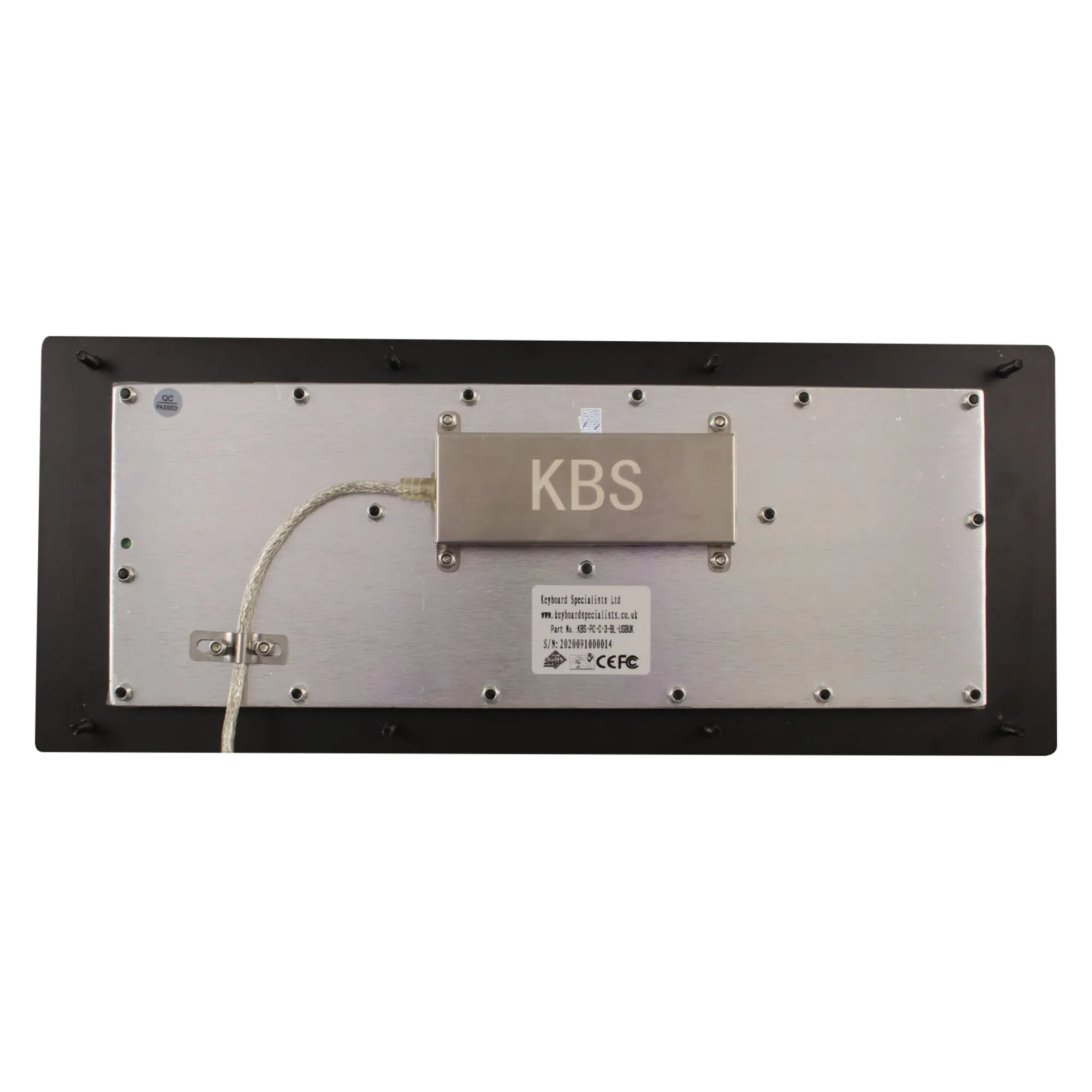 KBS-PC-C-3 Stainless Steel Panel Mount Keyboard OEM