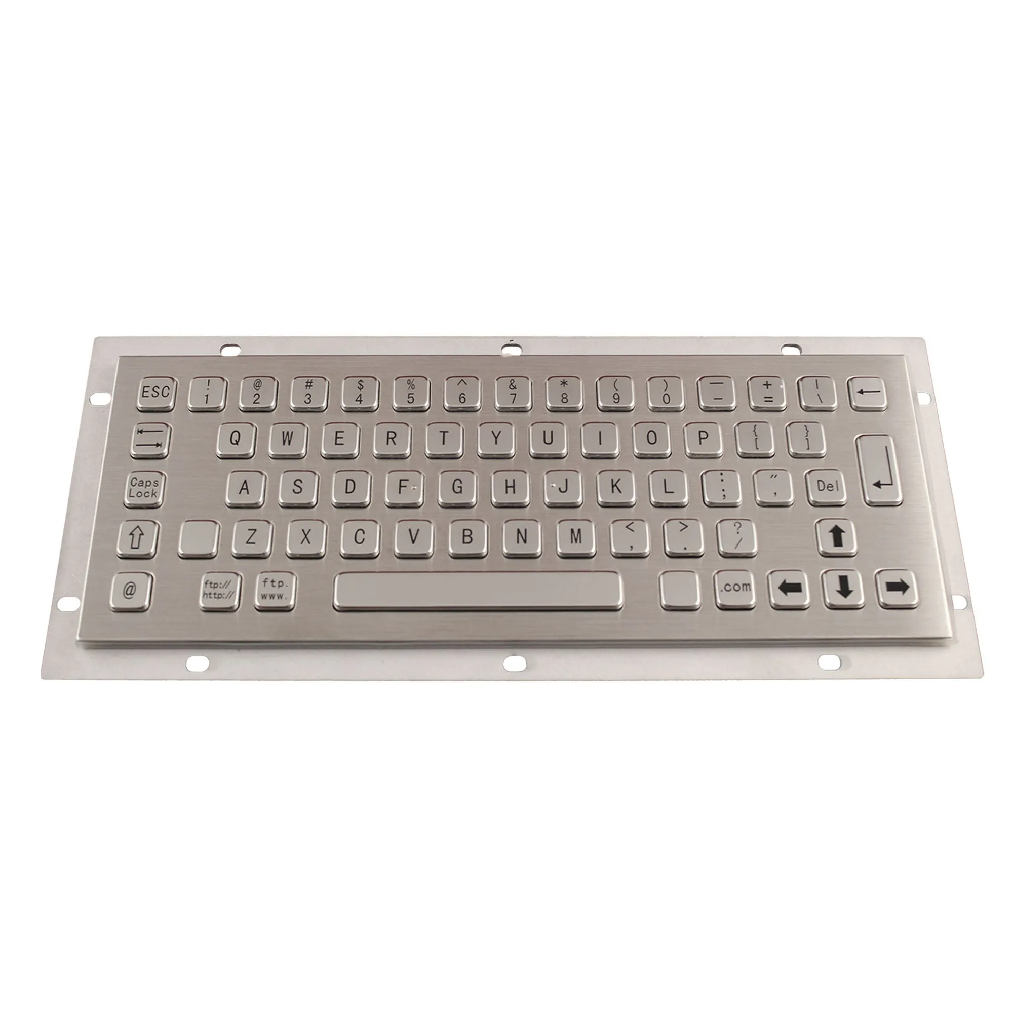 KBS-PC-C Stainless Steel Panel Mount Keyboard OEM