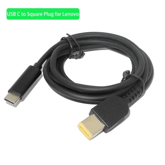 Laptop Charging Cable Converter: USB C to DC Power Adapter