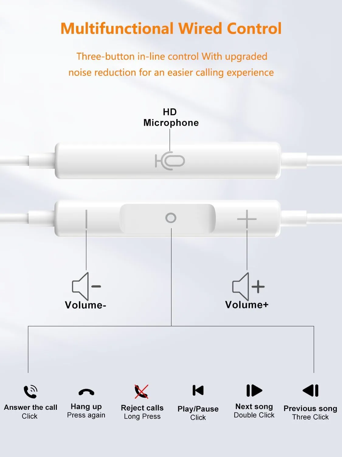 Lightning in-Ear Earbuds For IPhone