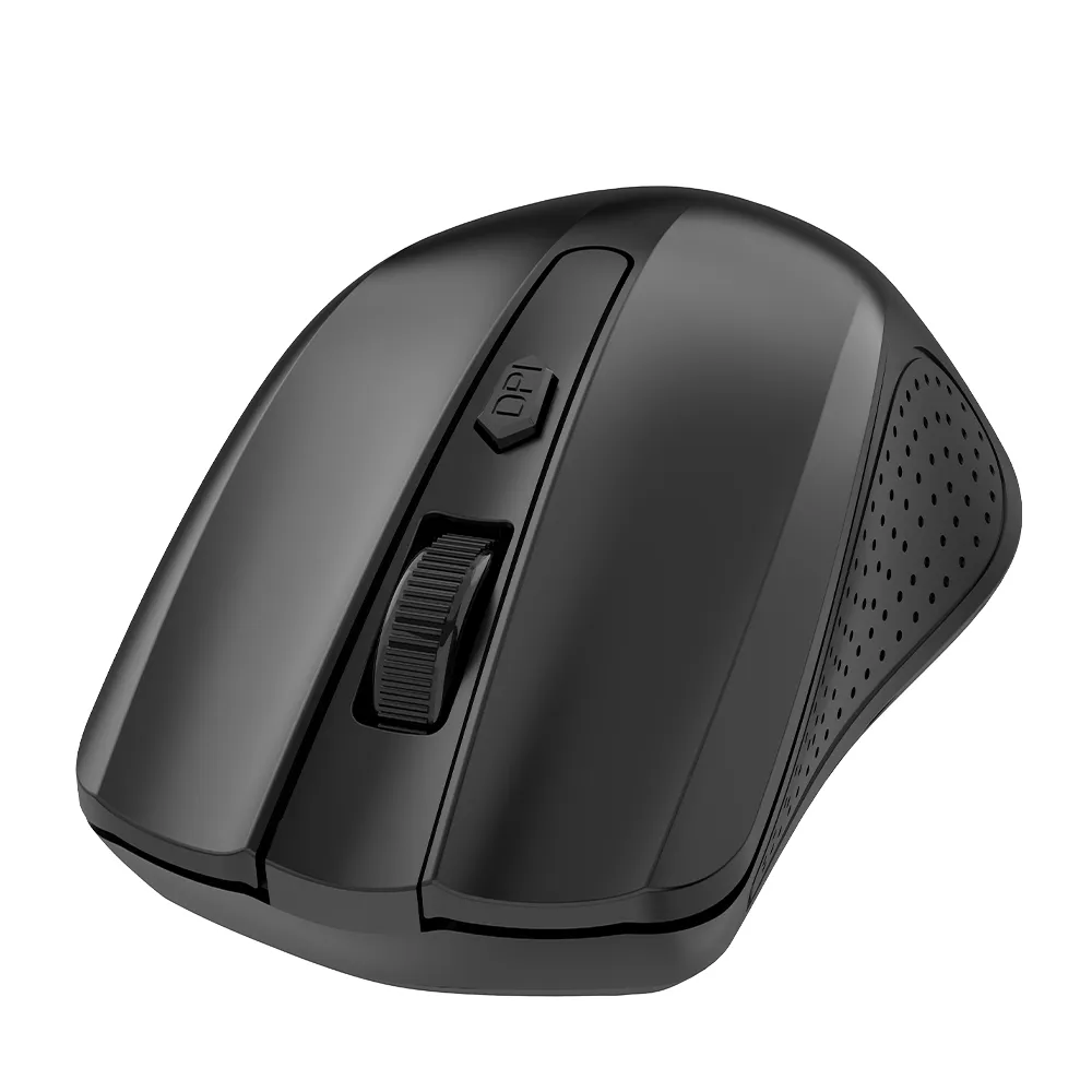 Mikuso 2.4GHz Wireless Mouse Black [MOS-WO17 BK]