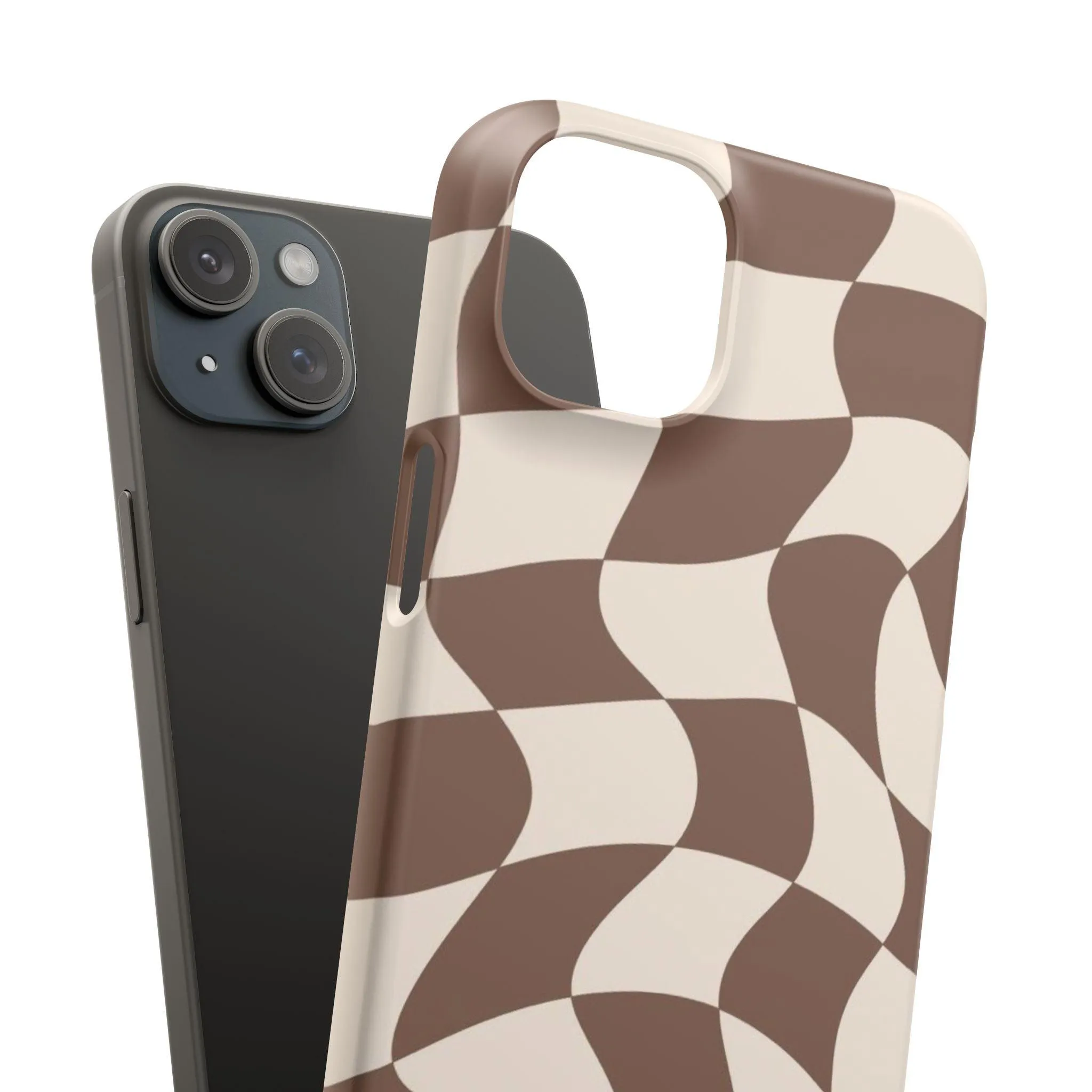 Mocha Mirage Snap iPhone Cases