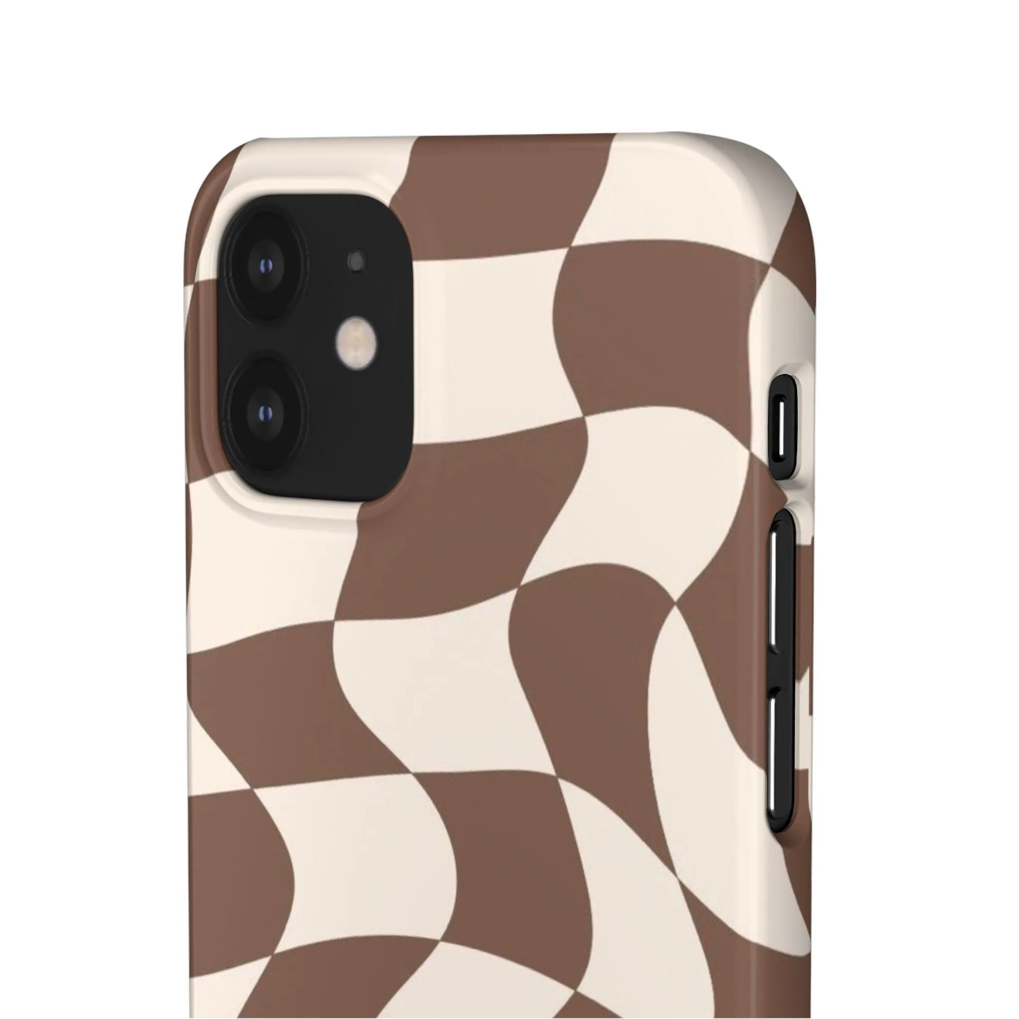 Mocha Mirage Snap iPhone Cases