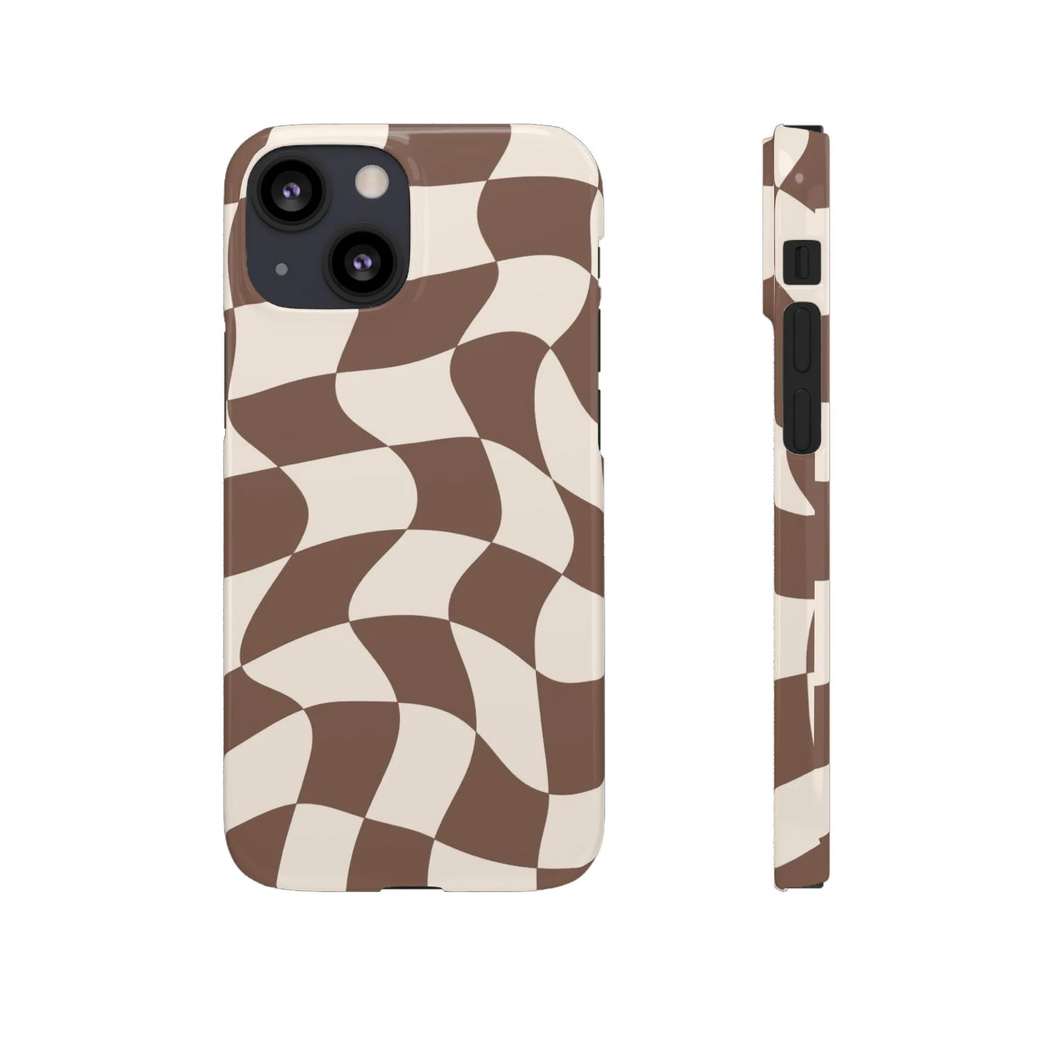 Mocha Mirage Snap iPhone Cases