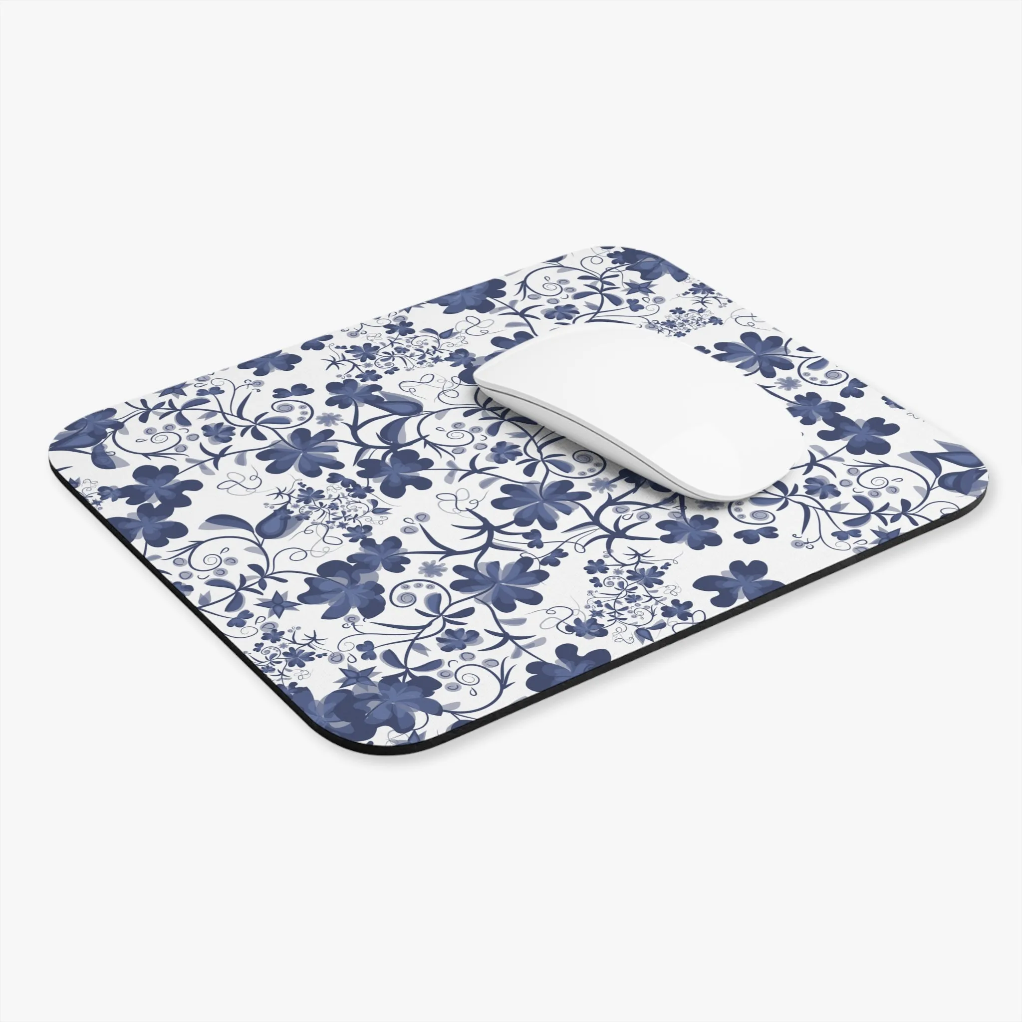 Mouse Pad:  Indigo Bloom