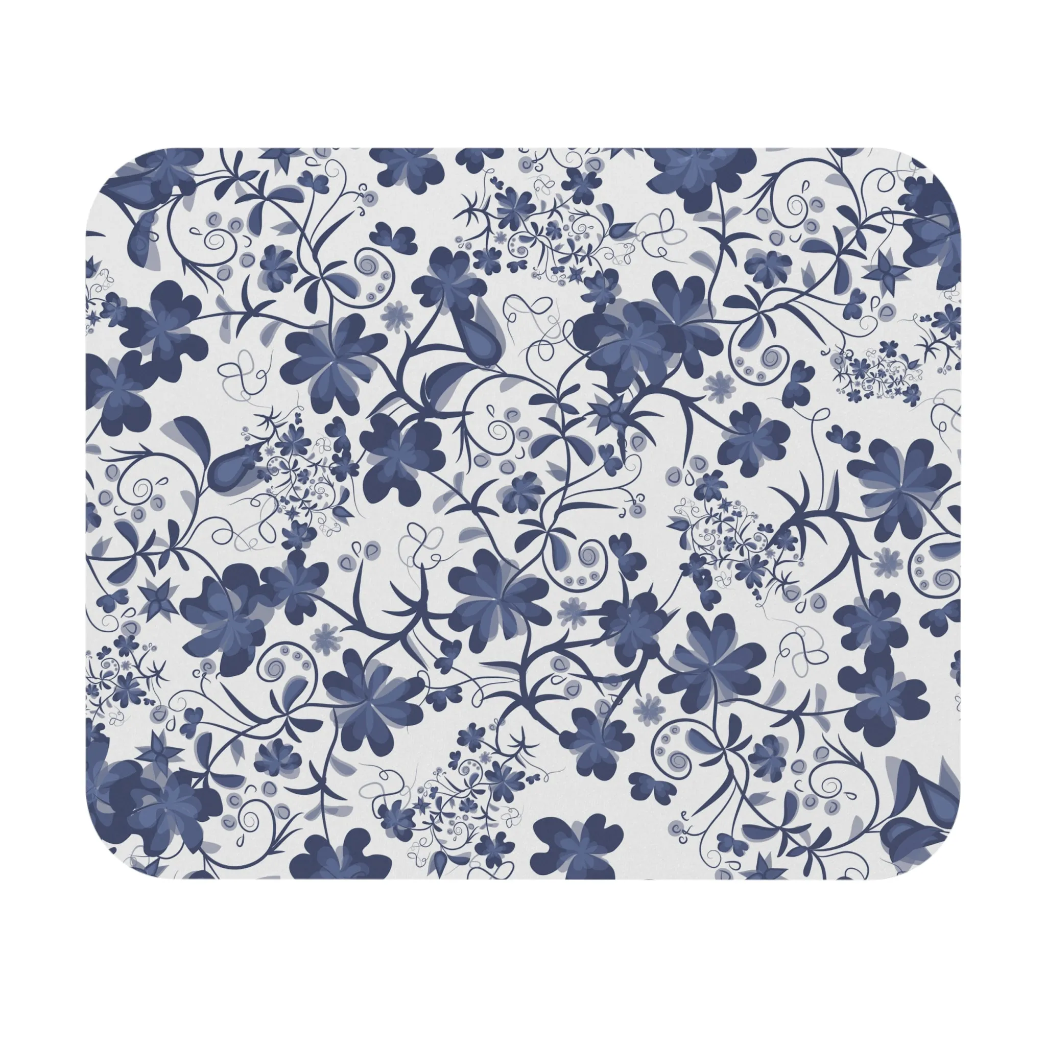 Mouse Pad:  Indigo Bloom