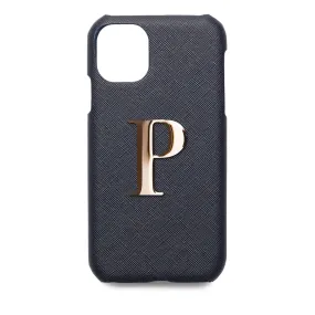 Navy Saffiano - iPhone 11 ProMax