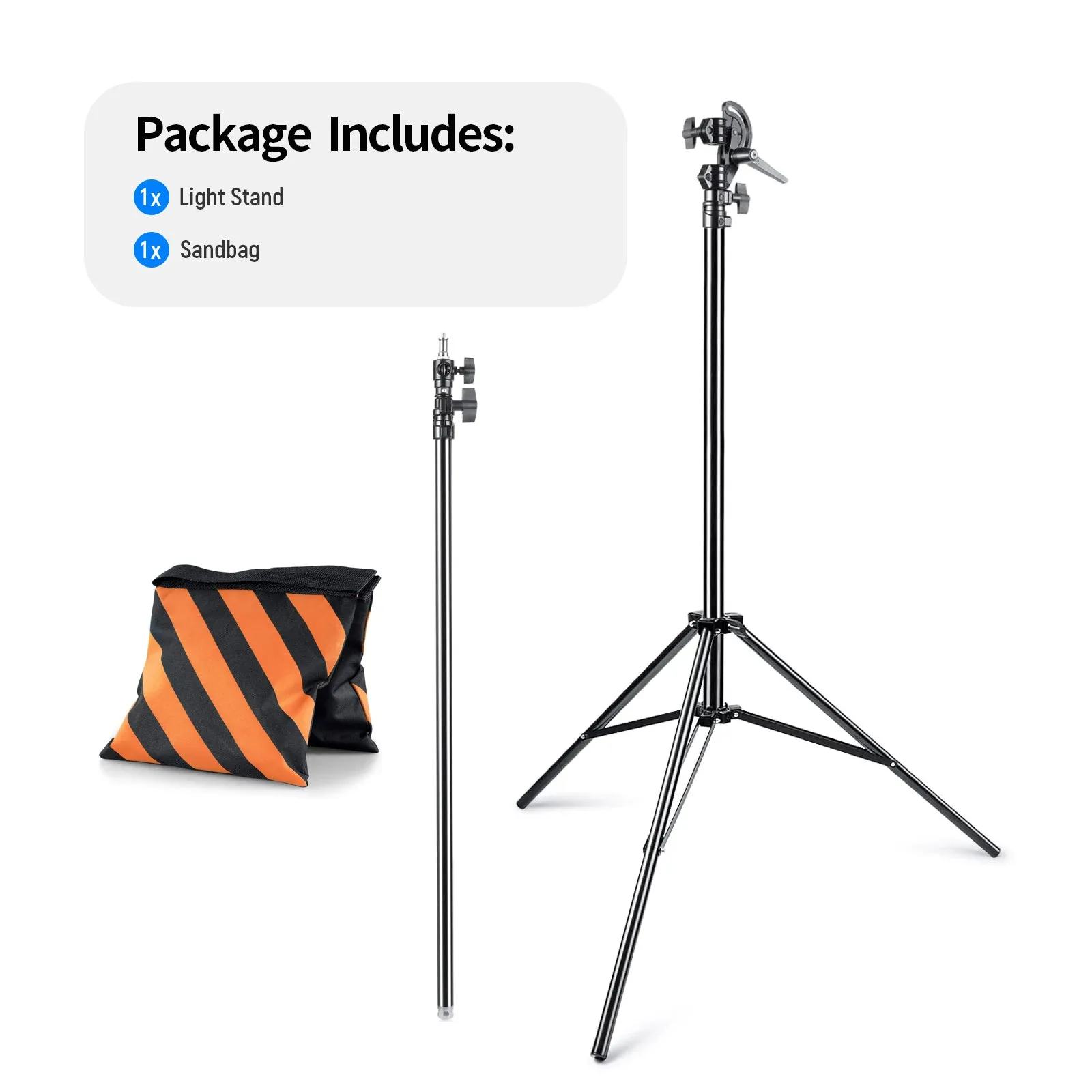 NEEWER 390cm Aluminum Adjustable Light Stand