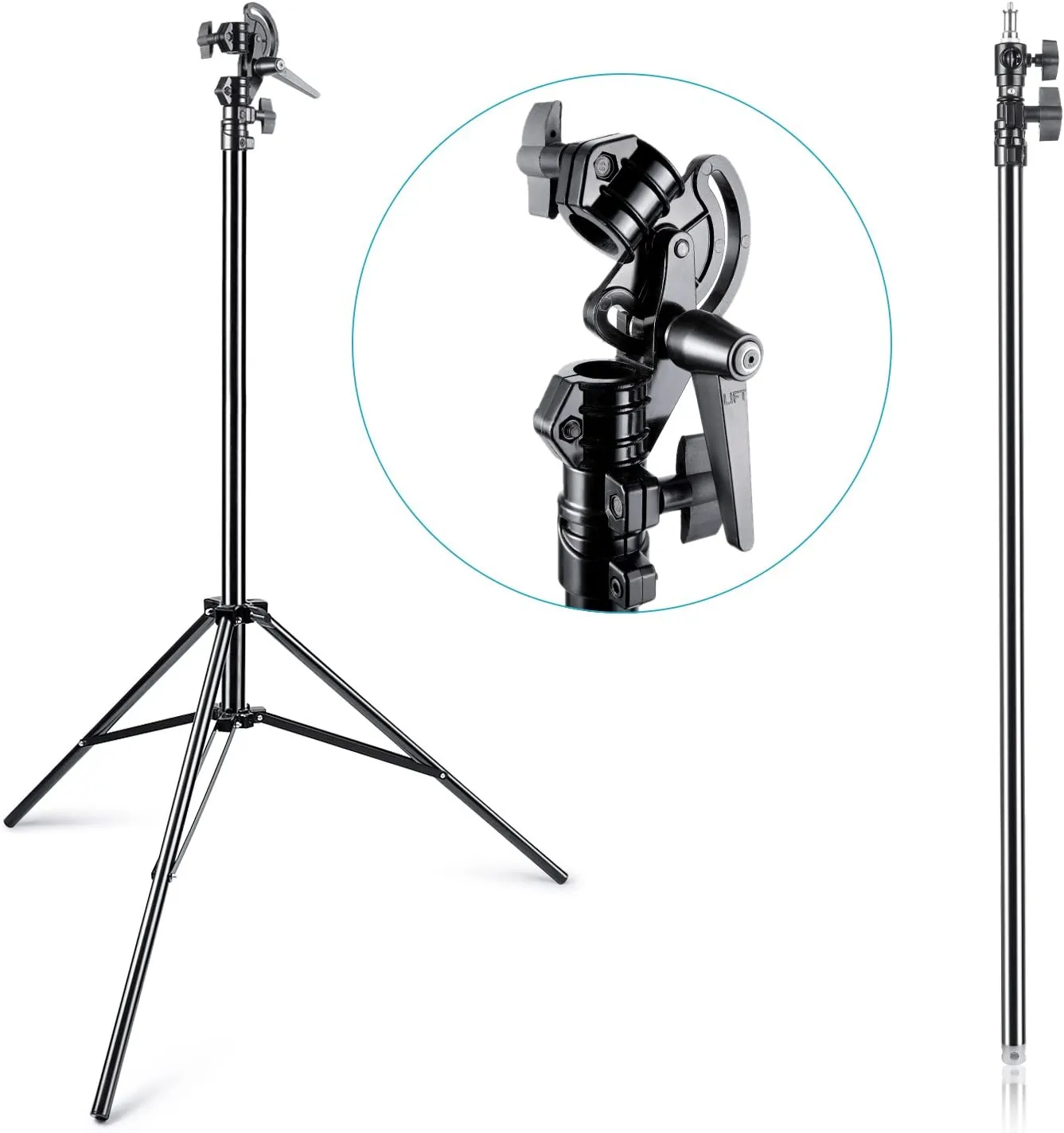 NEEWER 390cm Aluminum Adjustable Light Stand