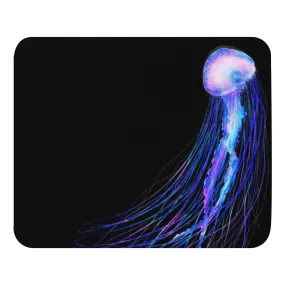 Padded Non-Slip Mousepad - Blue Jellyfish