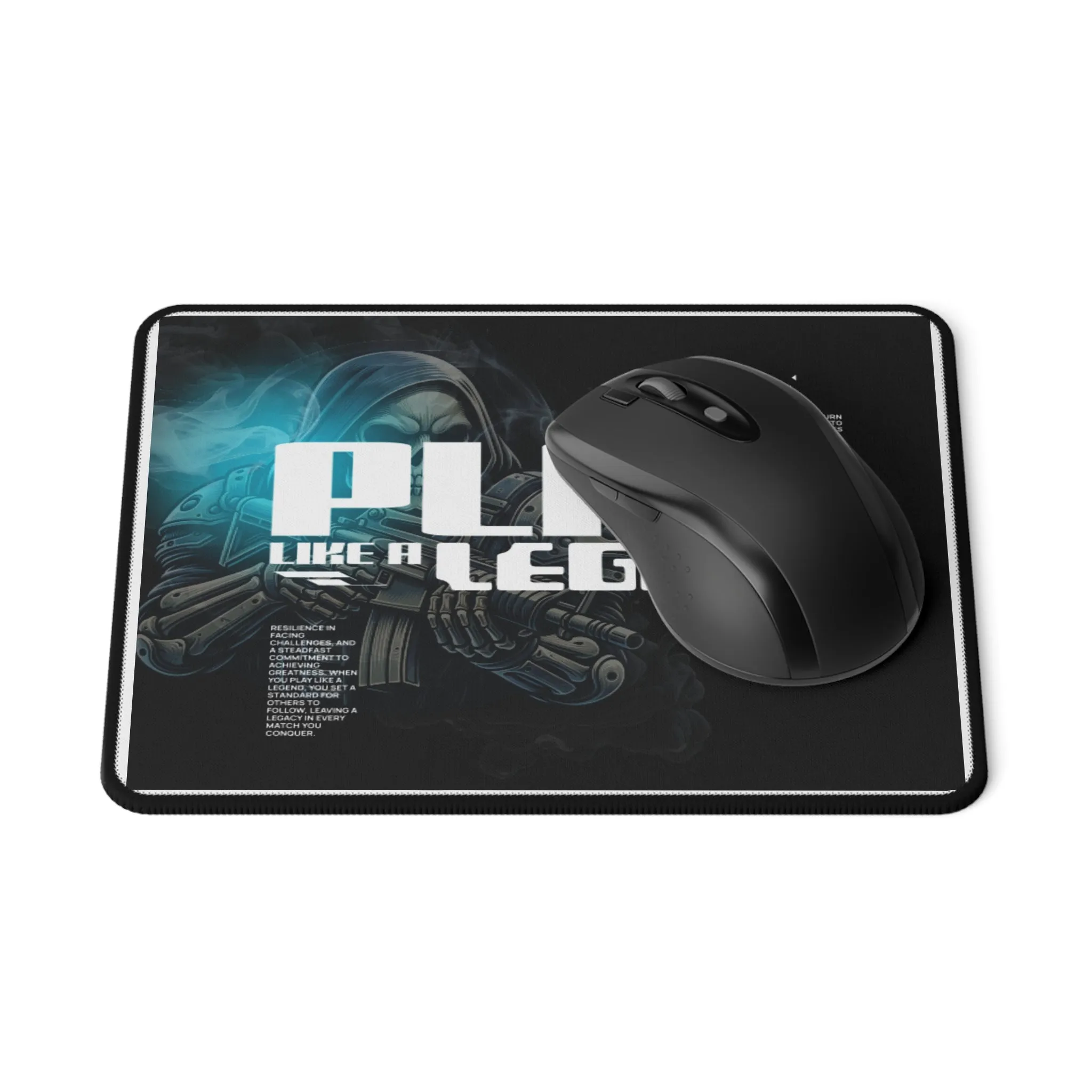 Play Like a Legend Non-Slip Gaming Mouse Pad - Perfect for Gamers & Streamers