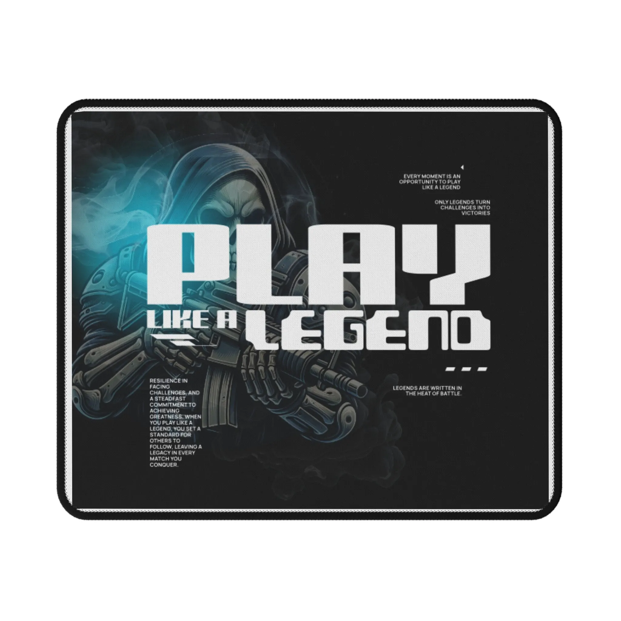 Play Like a Legend Non-Slip Gaming Mouse Pad - Perfect for Gamers & Streamers