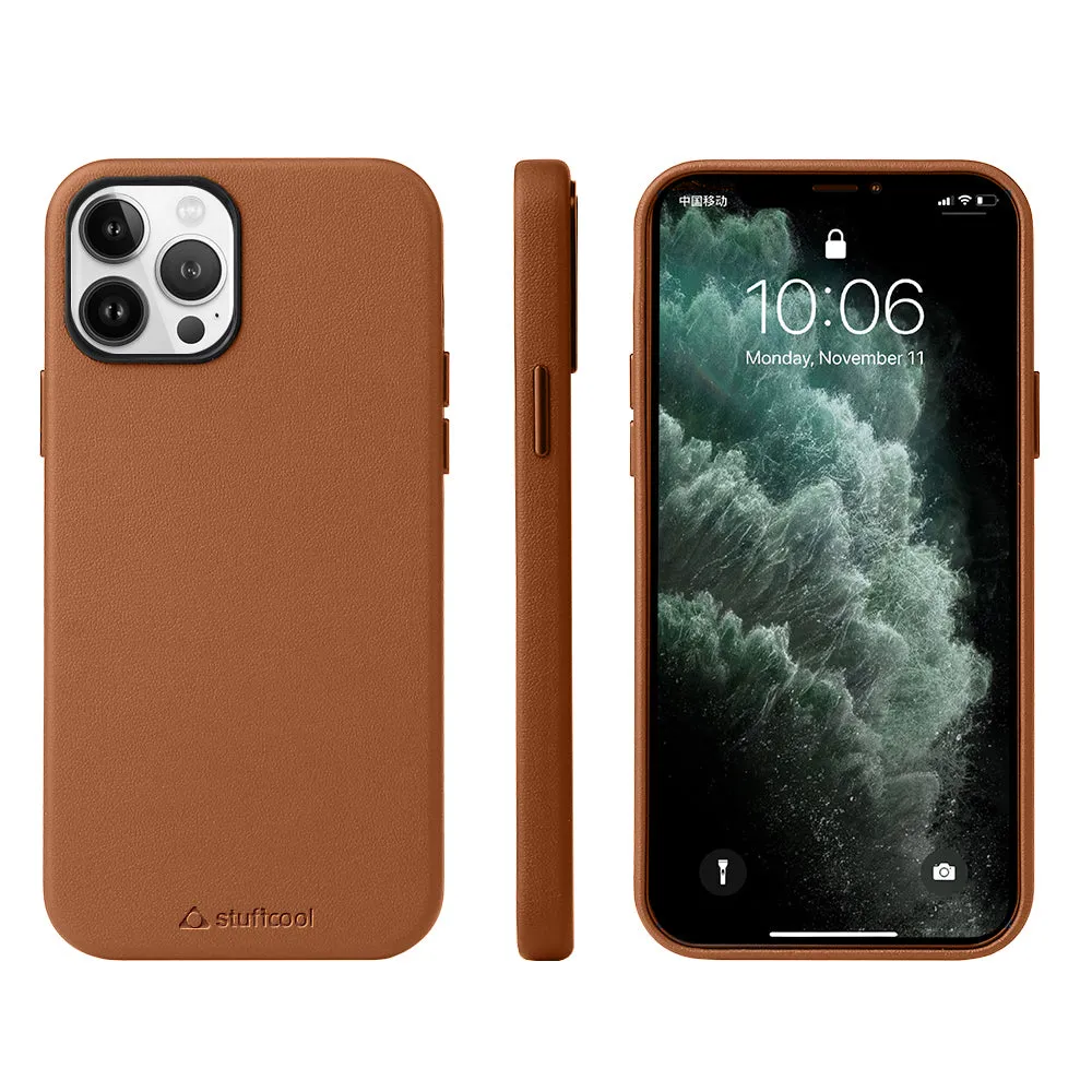 Premier Mag Safe Leather Case for iPhone 14 Pro