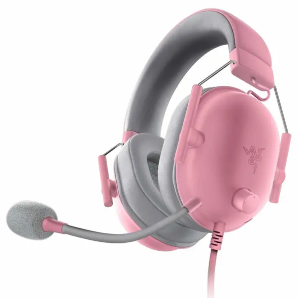 Razer BlackShark V2 X Multi-platform Quartz Wired Esports Gaming Headset - Pink