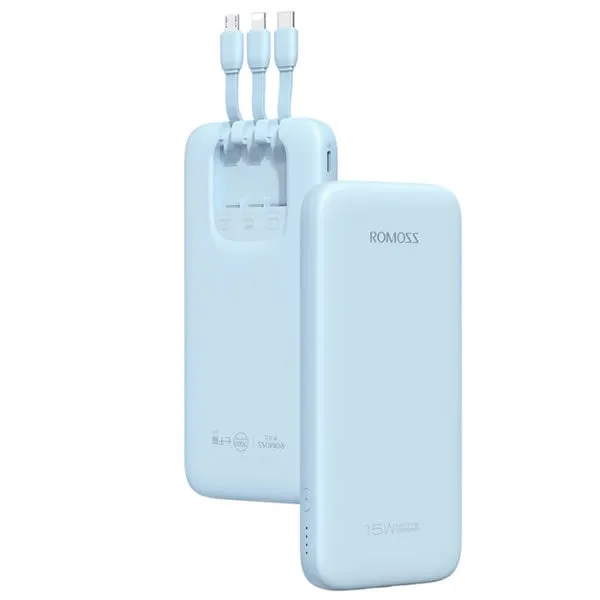 Romoss Power Bank 10000mAh 15W - Blue