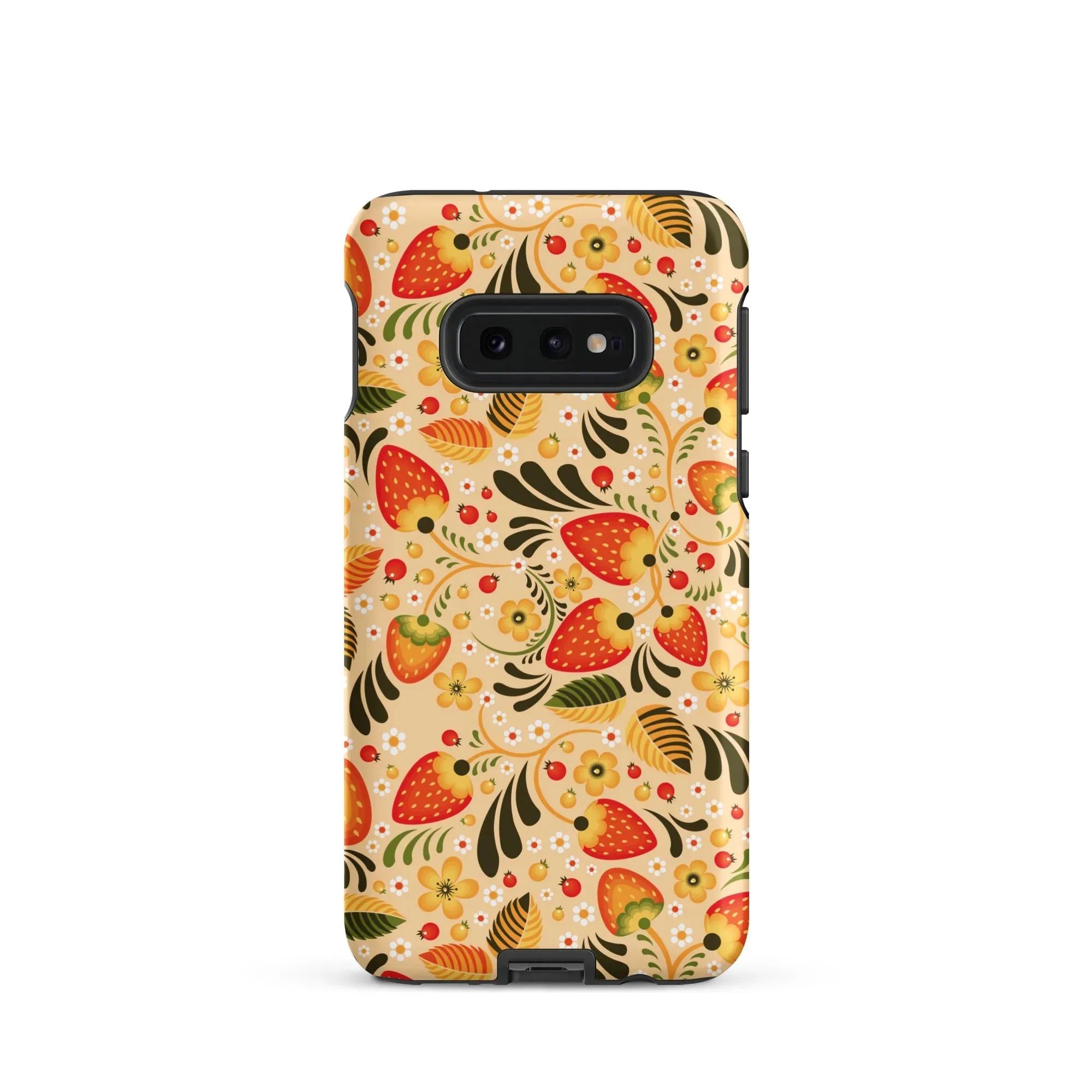 Russian Khokhloma Beige Tough Samsung® Case