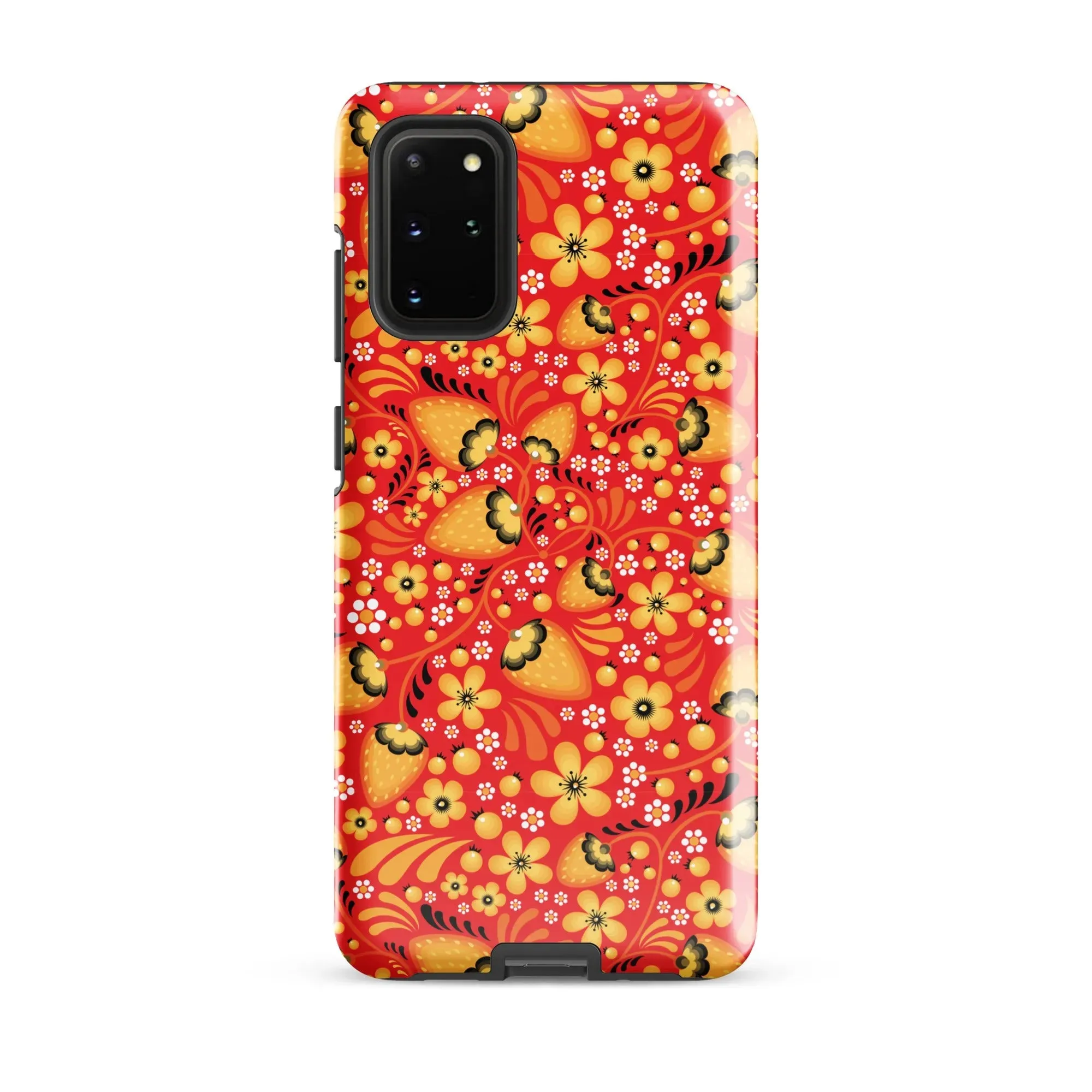 Russian Red Khokhloma Tough Samsung® Case