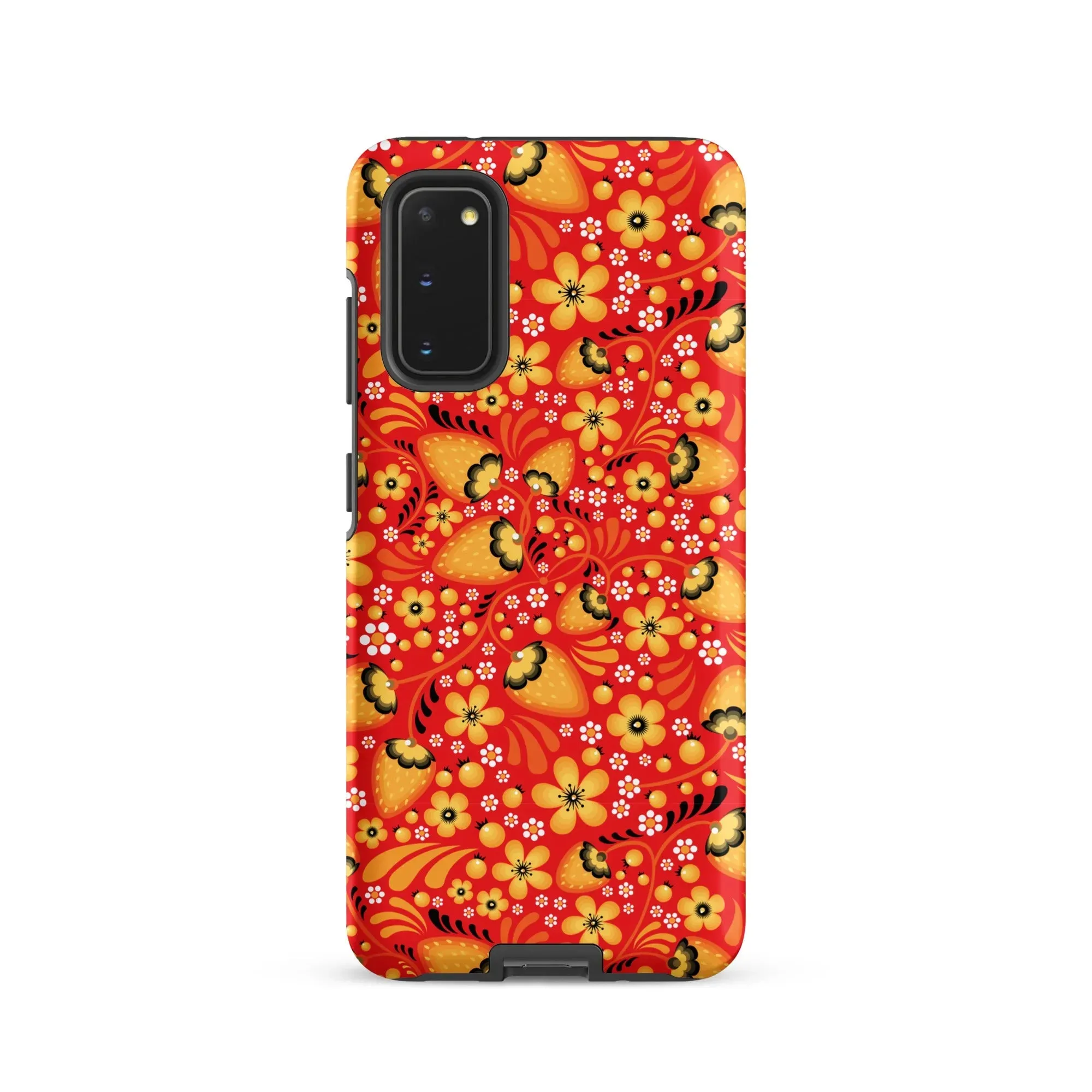 Russian Red Khokhloma Tough Samsung® Case