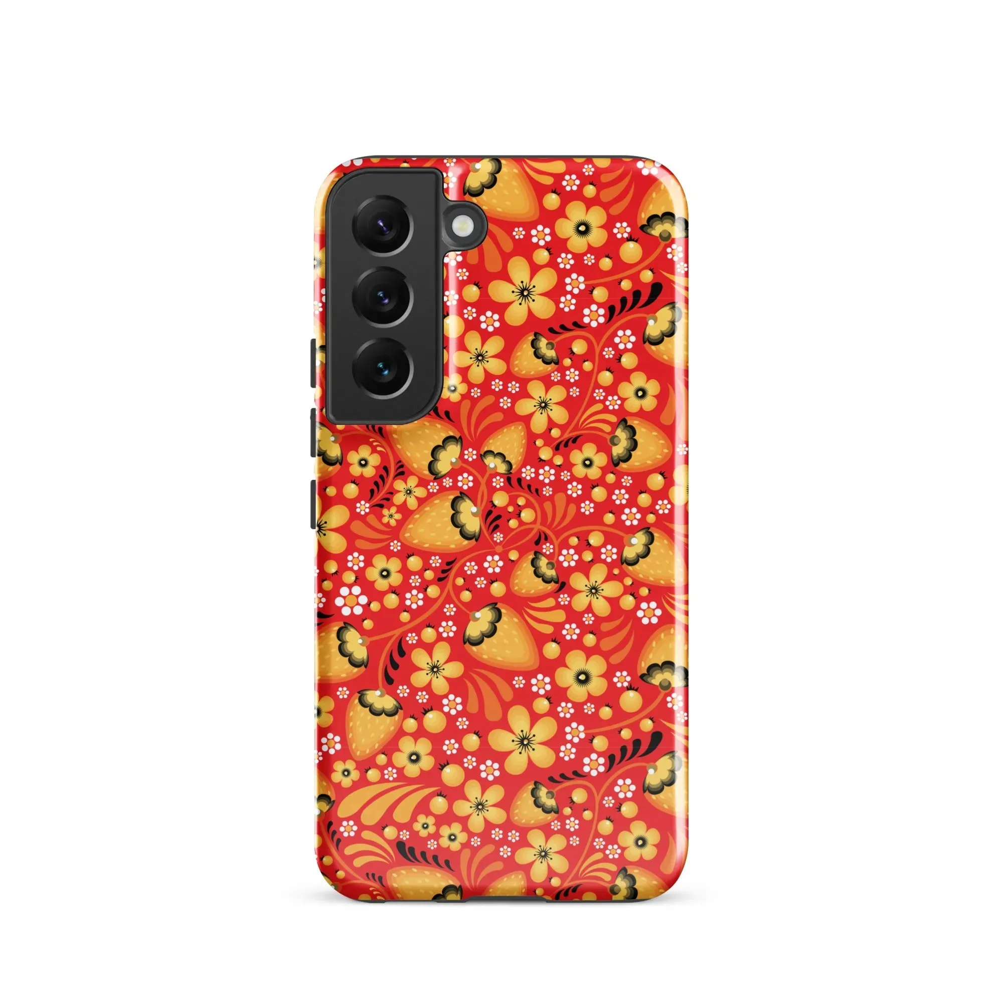 Russian Red Khokhloma Tough Samsung® Case