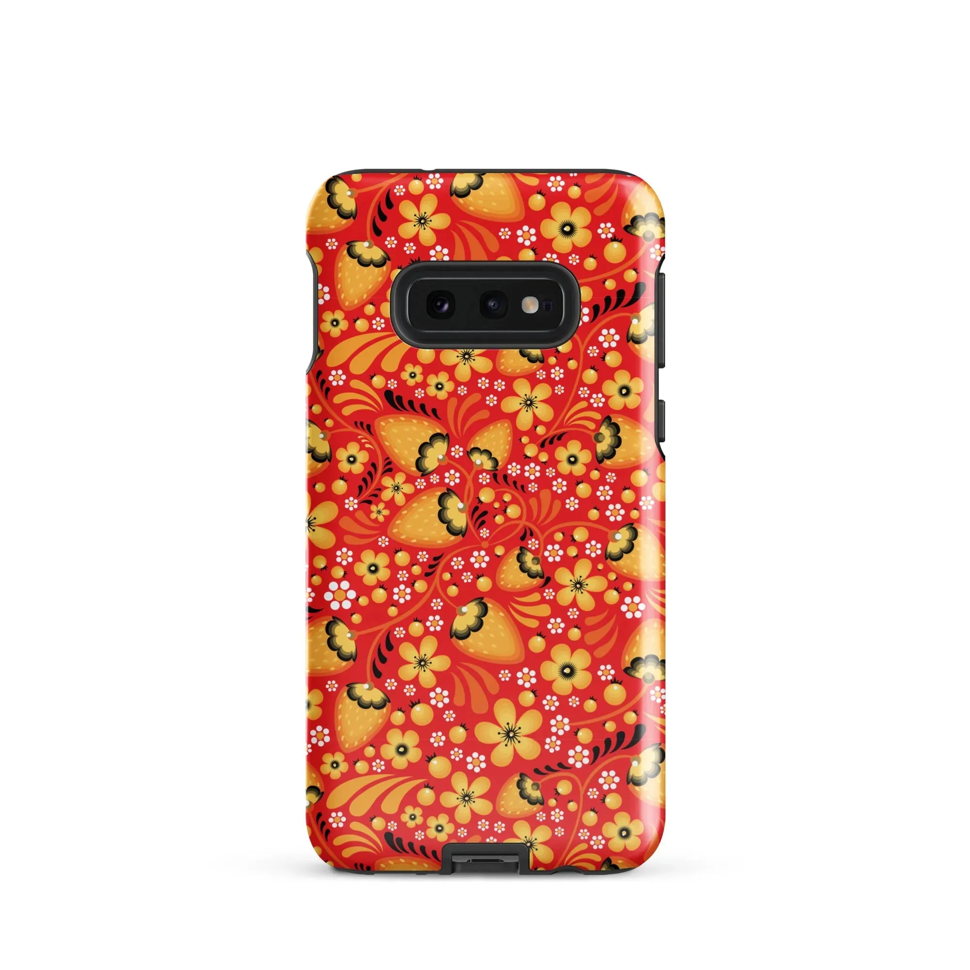 Russian Red Khokhloma Tough Samsung® Case